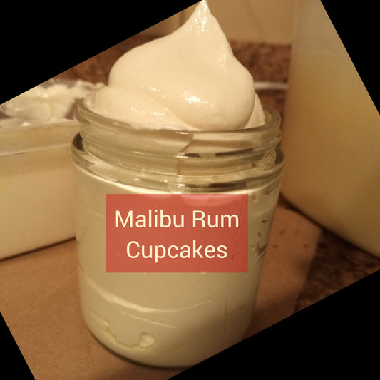 Malibu Rum Cupcakes